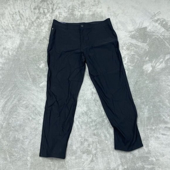 Performance Flex Men’s Black Pants 30x32 Stretch Waist Lightweight a0246 - Picture 1 of 10